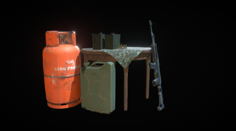 Second Life Marketplace - Army Scene W/Resizer FULL PERMISSION